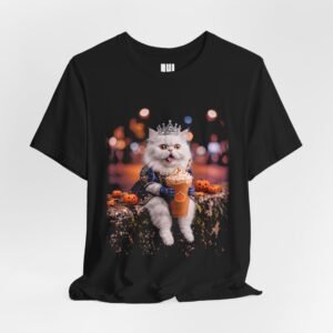 Cat Princess Halloween Shirt | Spooky Cat Princess Graphic Tee | Cute Halloween Costume Gift