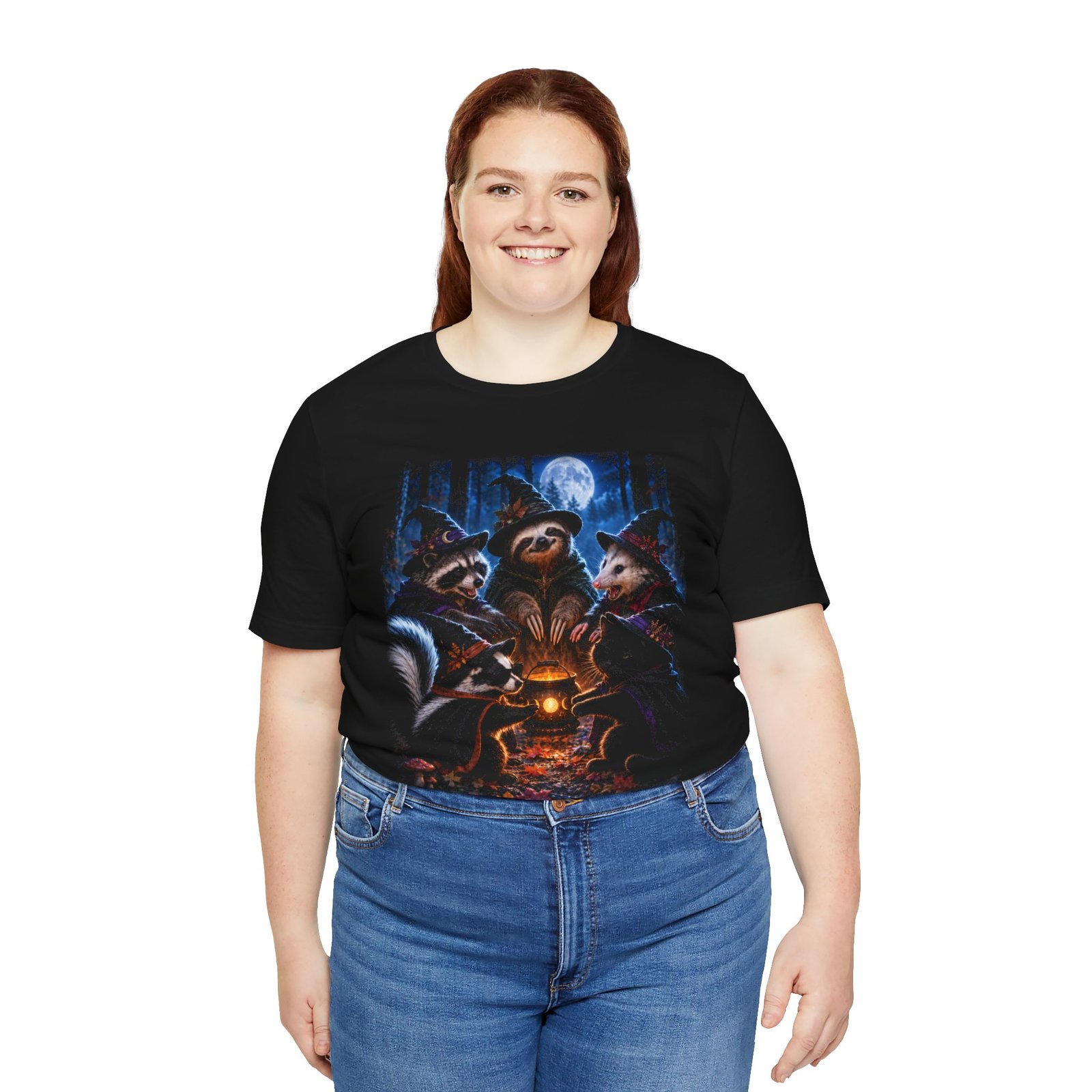 Witch Coven Shirt, Moonlit Halloween Tee - Image 12