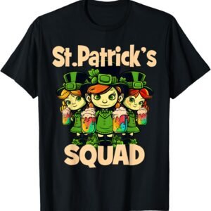 St Patrick's Shenanigans Squad Shirt, Green Proud Irish Tee, St Paddy's Day Gift