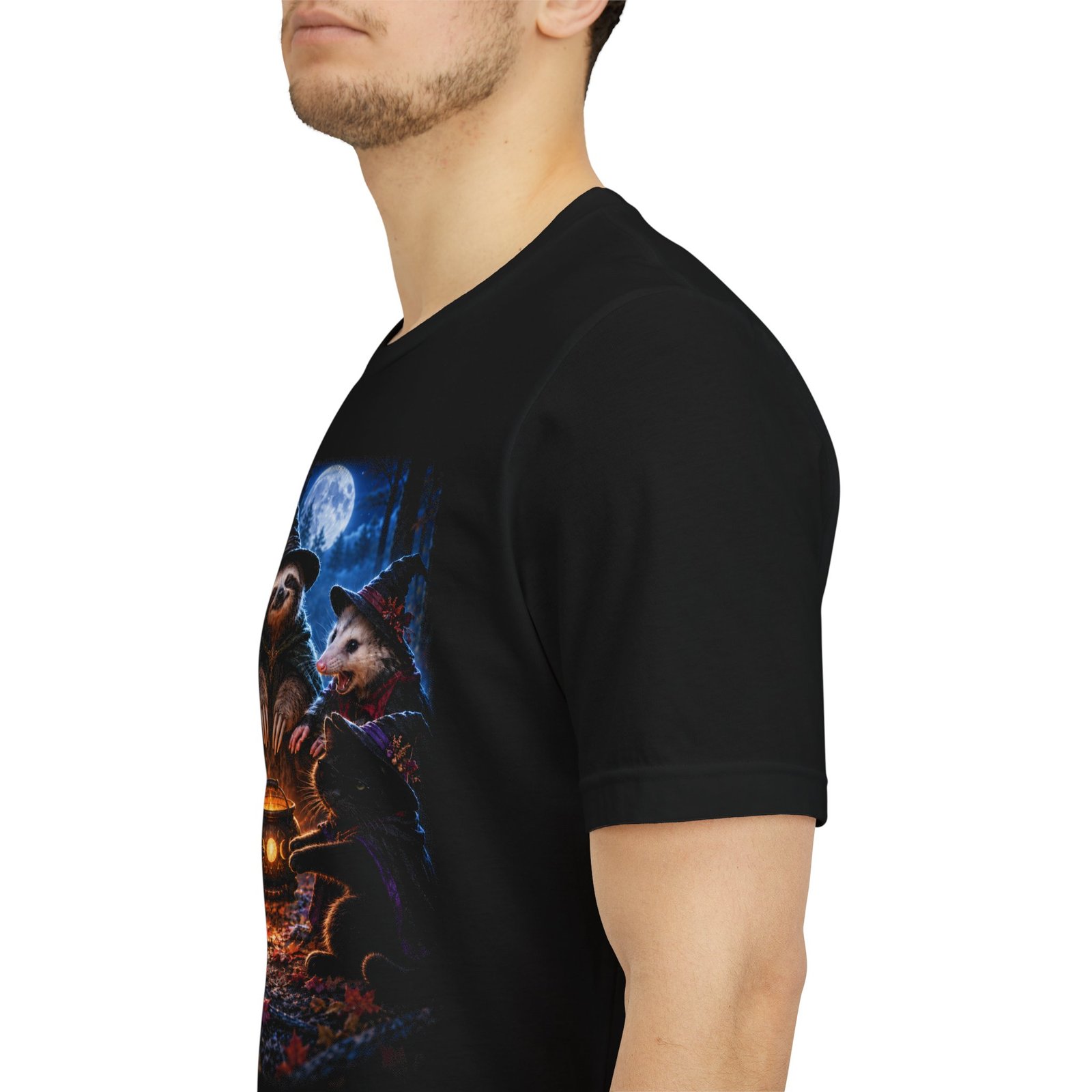 Witch Coven Shirt, Moonlit Halloween Tee - Image 9