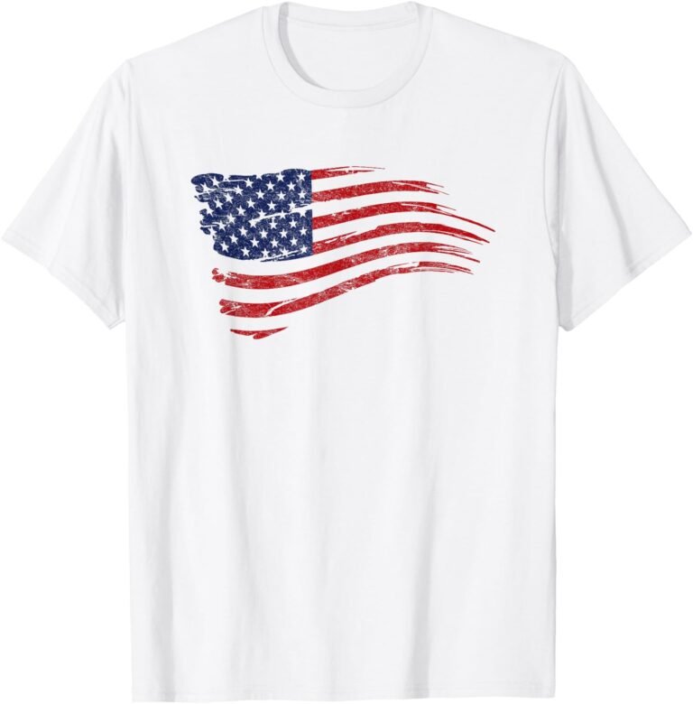 4th of July USA Flag Shirt, Red White Blue Patriot Tee, Independence Day Gift design