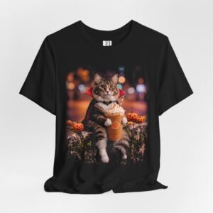 Maine Coon Cat Halloween Shirt | Spooky Maine Coon Cat Graphic Tee | Cute Halloween Costume Gift