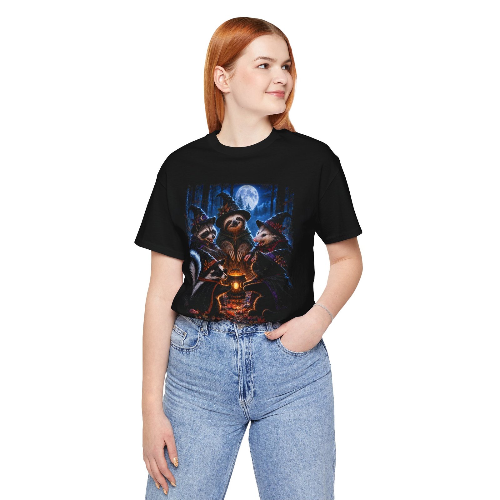 Witch Coven Shirt, Moonlit Halloween Tee - Image 13