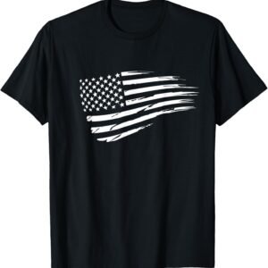 American Flag Subdued Shirt V2, Tactical Style Flag Tee, Patriot Gift