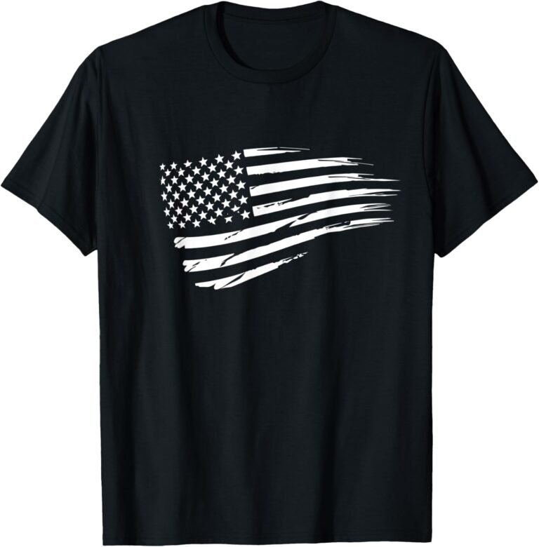 American Flag Subdued Shirt V2, Tactical Style Flag Tee, Patriot Gift design