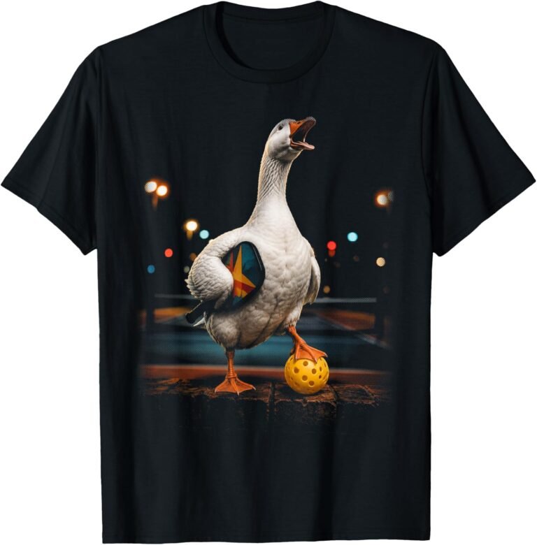 Night Court Goose Shirt, Funny Pickleball Player Tee, Funny Pickleball Gift design