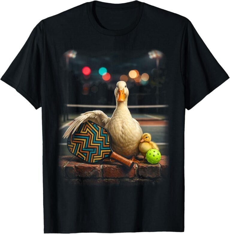 Duck Family Pickleball Shirt, Matching Outfit Tee, Duck Lover Gift design