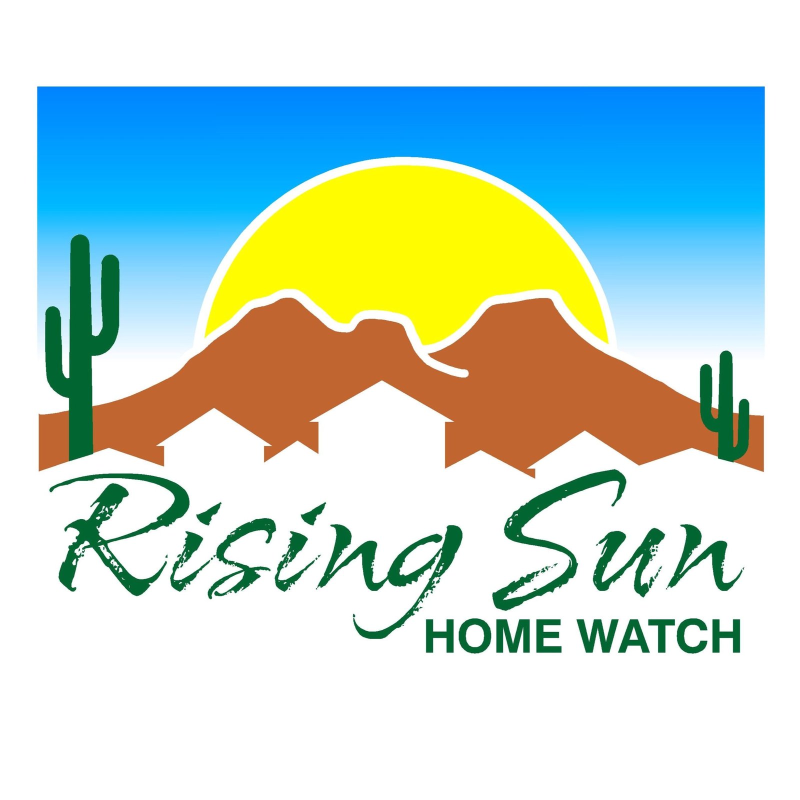 Logo design for a home watch service