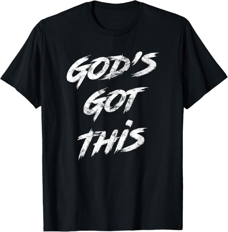God's Got This Shirt, Christian Faith Tee, Inspirational Gift design