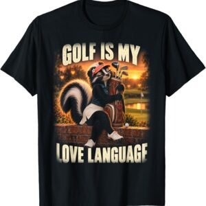 Golf Is My Love Language Shirt, Funny Golfer Women Tee, Ladies Golf Gift