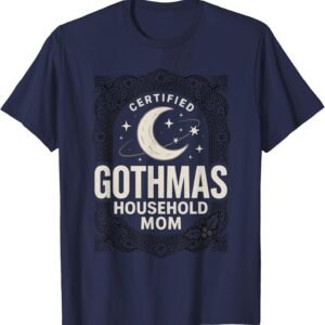Gothmas Household Mom Shirt, Gothic Christmas Tee, Alt Holiday Gift
