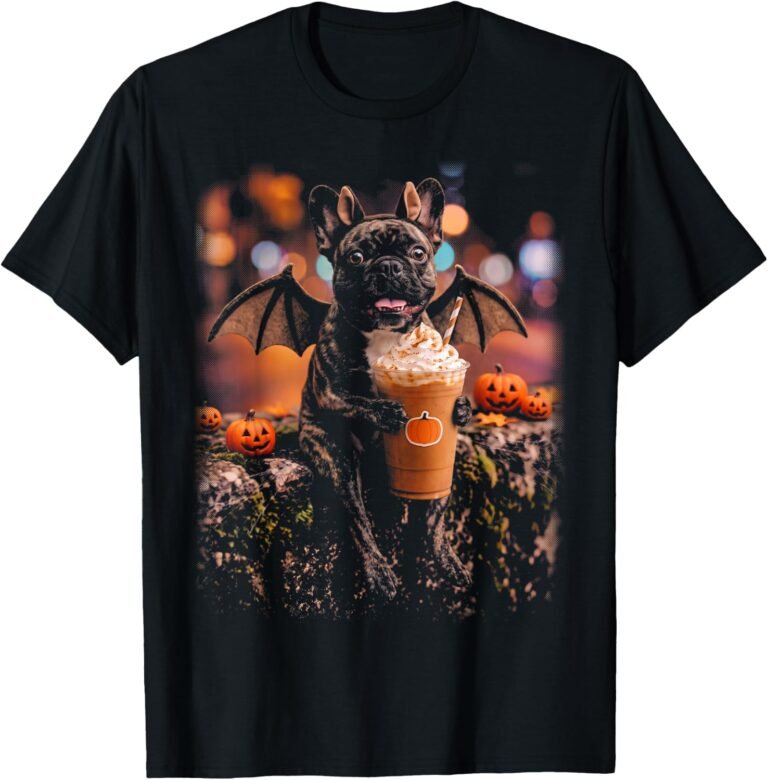 French Bulldog Bat Halloween Shirt | Spooky French Bulldog Bat Graphic Tee | Cute Halloween Costume Gift design