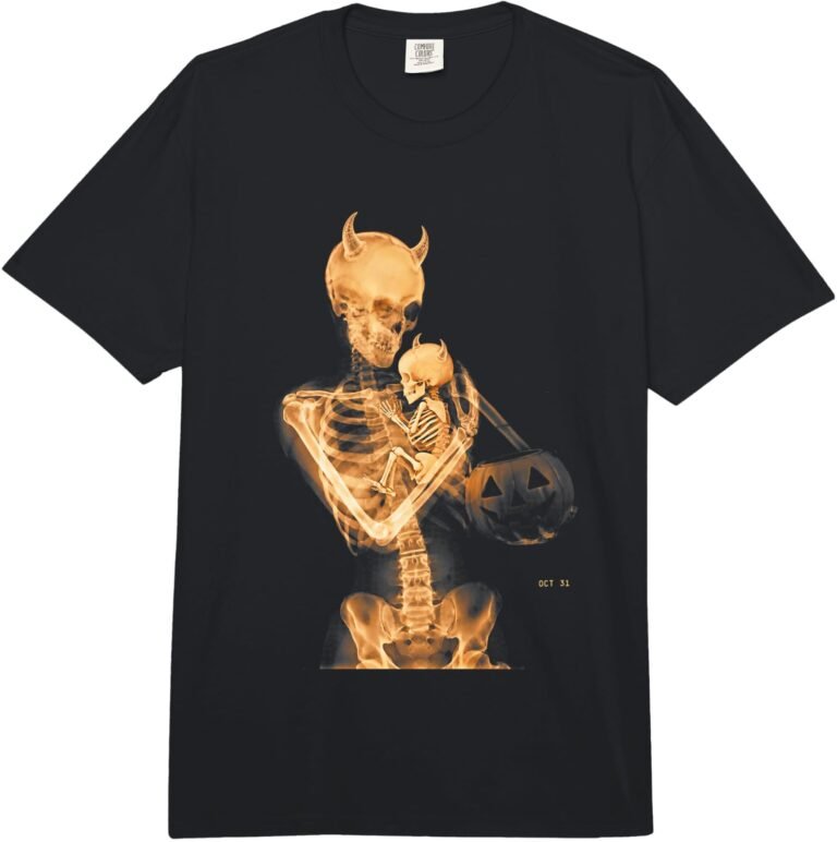 Momster Shirt, Gothic X-Ray Skeleton Mom Halloween Tee, Funny Spooky Mom Gift, Winged Skeleton Mother Graphic design
