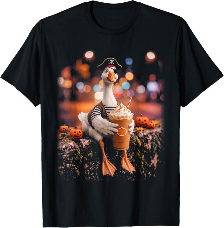 Silly Goose Halloween Shirt | Spooky Silly Goose Graphic Tee | Cute Halloween Costume Gift design