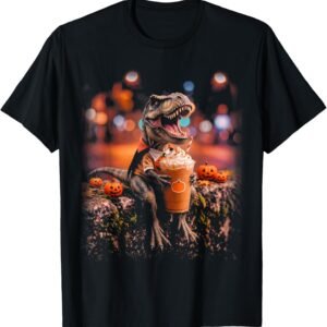 Vampire T-Rex Halloween Shirt | Spooky Vampire T-Rex Graphic Tee | Cute Halloween Costume Gift