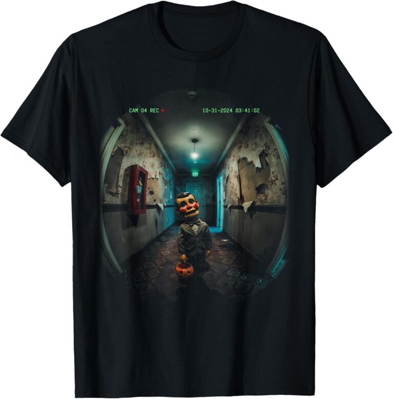 Weirdcore Shirt, Ventriloquist Dummy Horror Halloween Tee, Unsettling Gift design