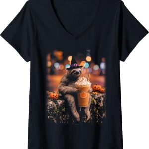 Sloth Costume Halloween Shirt | Spooky Sloth Costume Graphic Tee | Cute Halloween Costume Gift