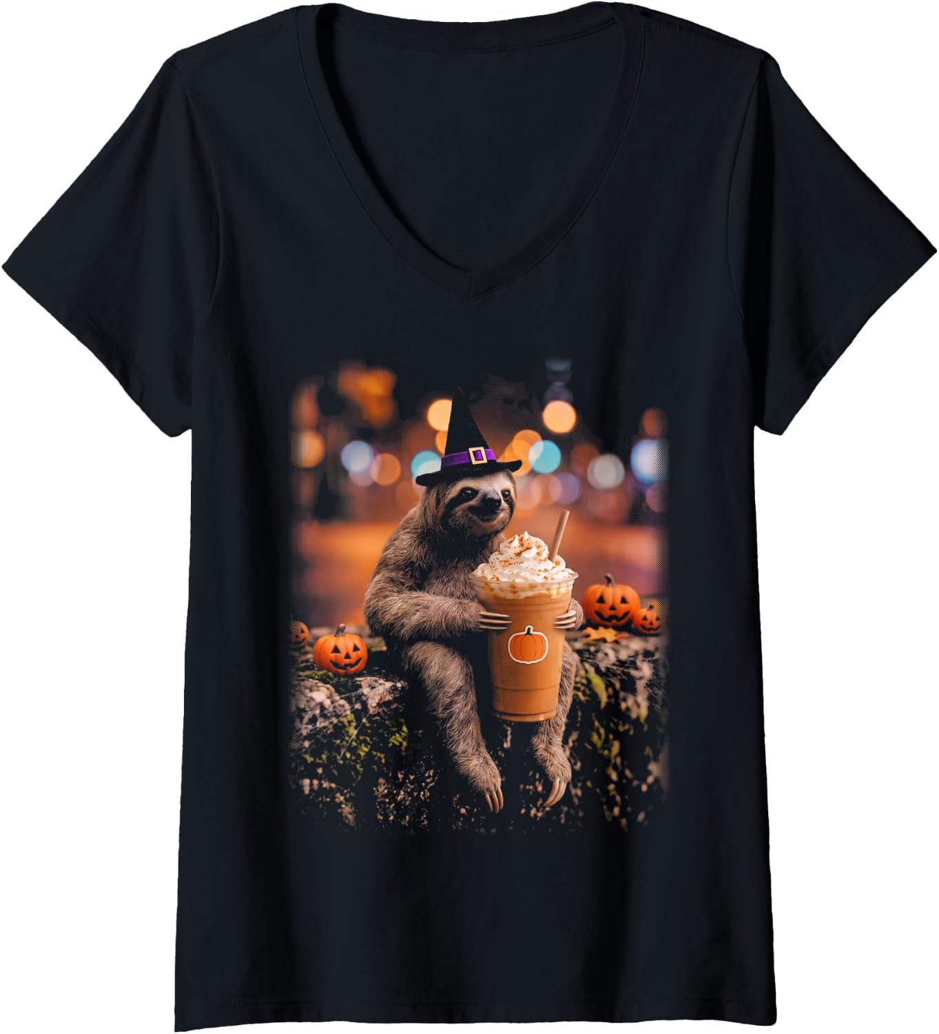 Sloth Costume Halloween Shirt | Spooky Sloth Costume Graphic Tee | Cute Halloween Costume Gift
