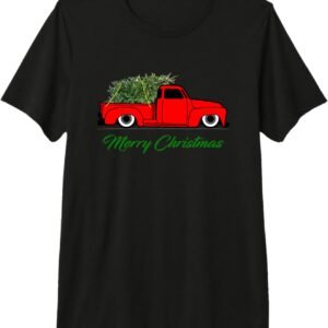 Slammed Christmas Pickup Truck Shirt, Funny Holiday Truck Tee, Christmas Gift
