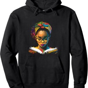 Black History Month Hoodie, Kids Reading Book Sweatshirt, Black History Month Gift
