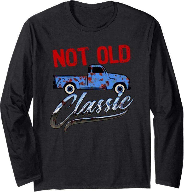 I'm Not Old I'm Classic Truck Shirt, Vintage Distressed Tee, Birthday Gift design