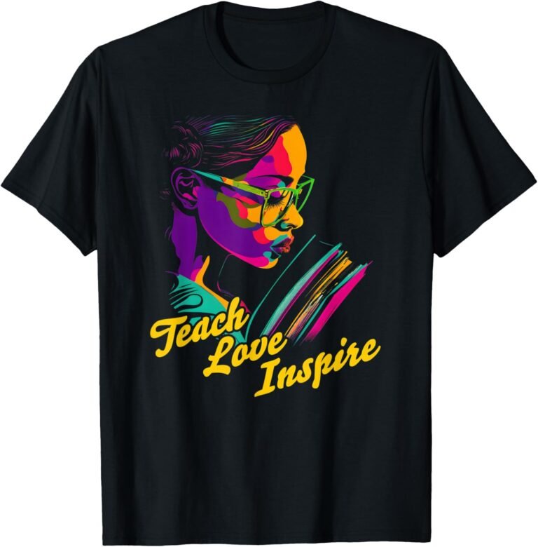 Love Teach Inspire Shirt, Teacher Counselor Appreciation Tee, Educator Gift design
