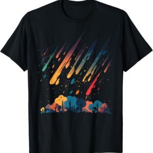 Meteor Shower Shirt, World Meteorological Day Tee, Space Lover Gift