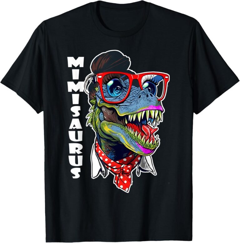 Mimisaurus Shirt, Funny Mimi Dinosaur Tee, Grandma Gift design