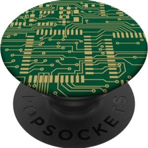 Motherboard Circuit Board Popsocket Grip, Funny Mother Pun Tech Accessory, Tech Mom Gift