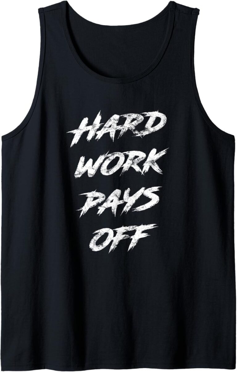 Hard Work Pays Off Shirt, Motivational Tank, Hustle Gift design
