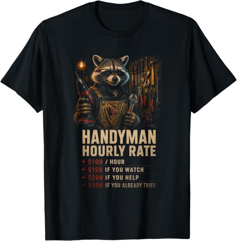 Handyman Hourly Rate Shirt