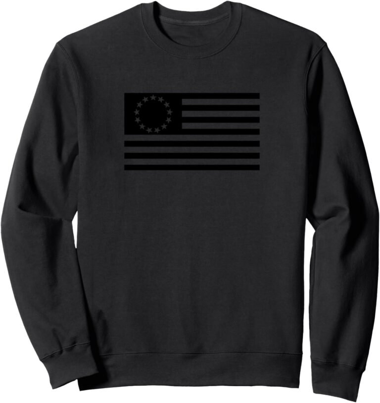 Black Betsy Ross Flag Shirt, 13 Colonies Tee, Patriotic Gift design