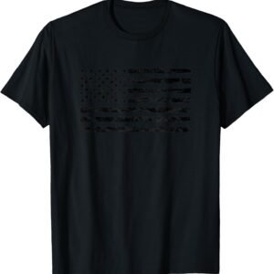 Distressed Subdued Flag Shirt, Tactical Flag Tee, Patriotic Gift