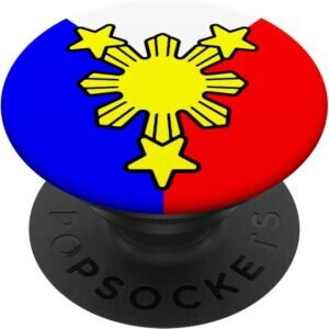 Philippine Flag PopGrip, Proud Filipino Phone Grip, Pinoy Pride Gift