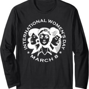 International Women's Day Shirt, Three Faces Tee, March 8 Gift