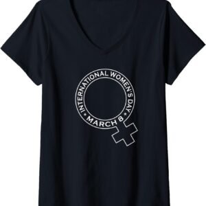 International Women's Day Shirt, Venus Symbol Tee, March 8 Gift